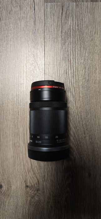 Vand Obiectiv Canon RF-S 55-210mm, f/5-7.1, Negru