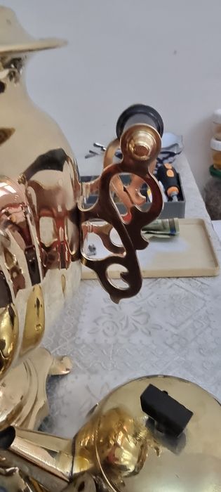 Самовар советский латун самавар янги