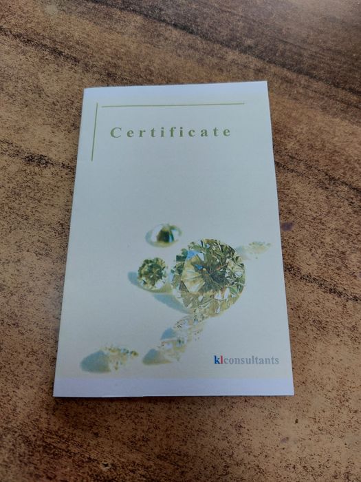 Дамски пръстен с 1 Карат Мойсанит+Сертификат