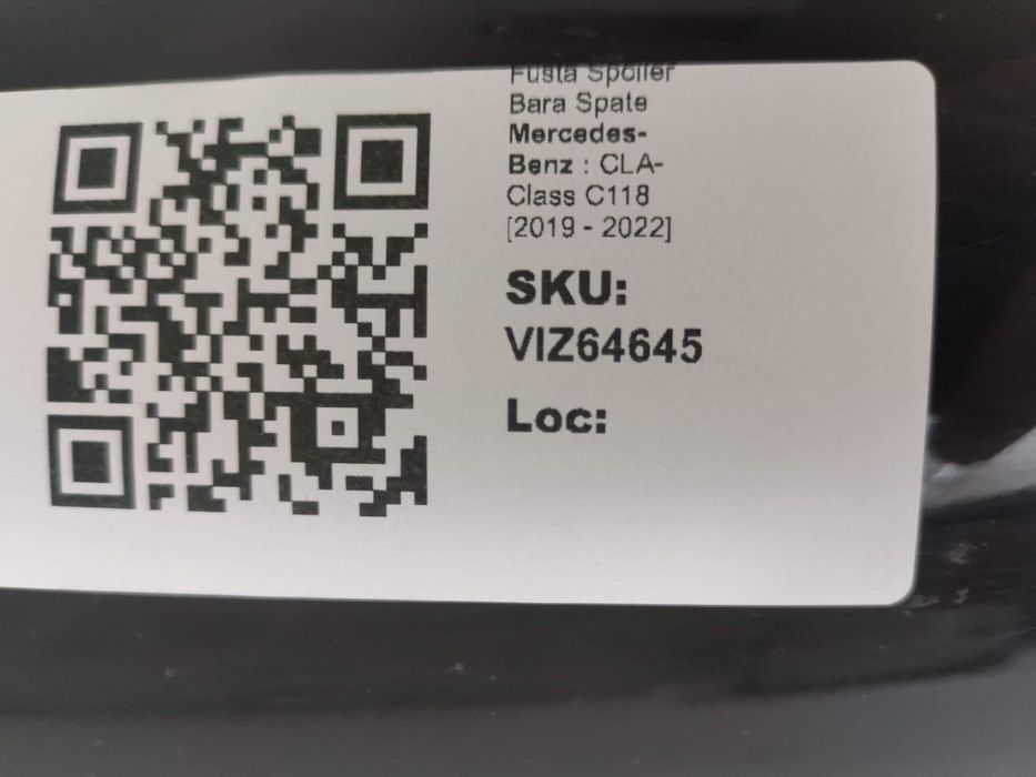 Задна броня спойлер пола Мерцедес-Бенц / Mercedes-Benz CLA-Class C118