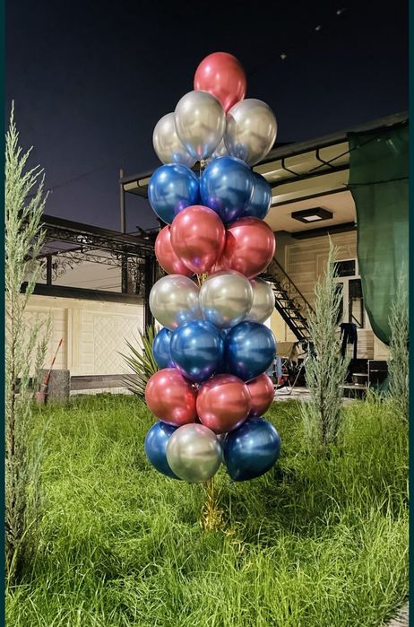 Воздушный шары шарики гелеивые uchar sharlar dostavka 24/7