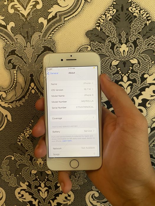 Iphone 8 256GB ochilmagan