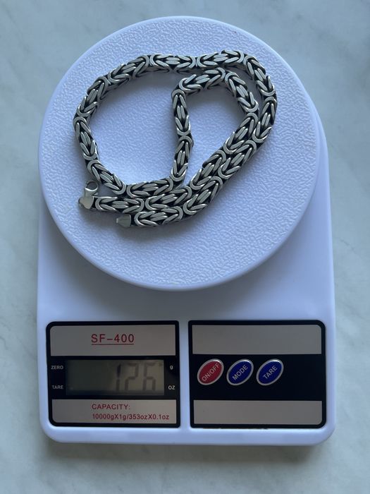 Цепь серебрянная,мужская