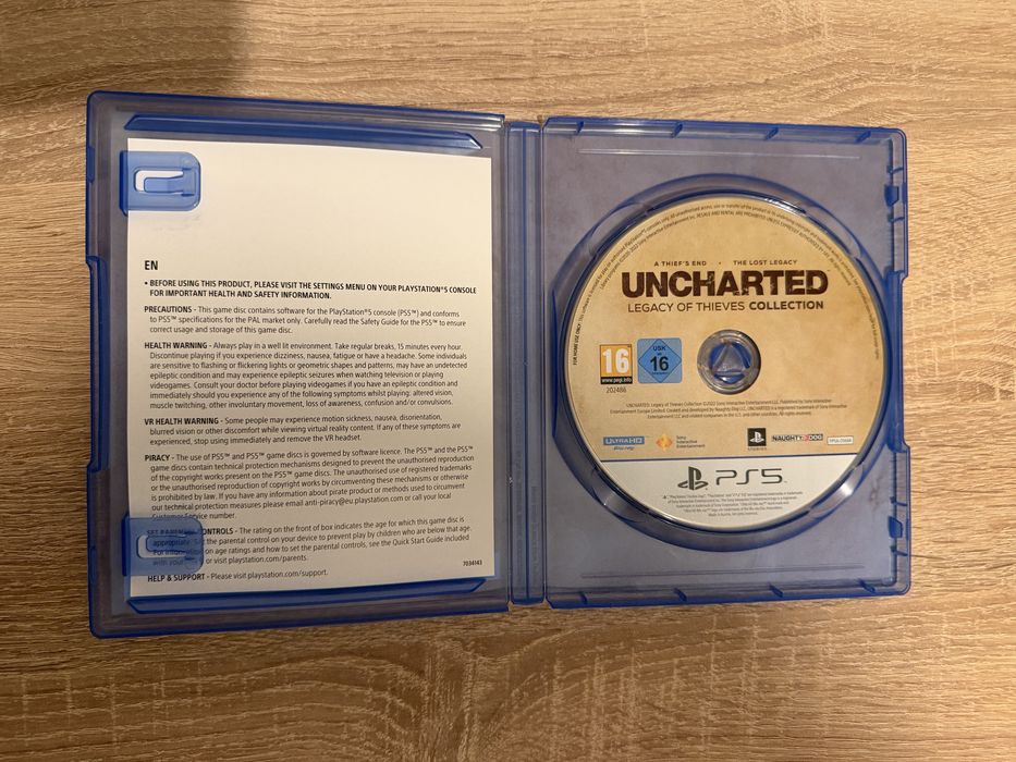 Uncharted 4, PS5