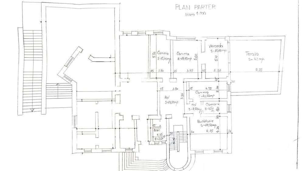 Apartament la casă, 130 mp, terasă 42 mp - Sub Arini, Sibiu