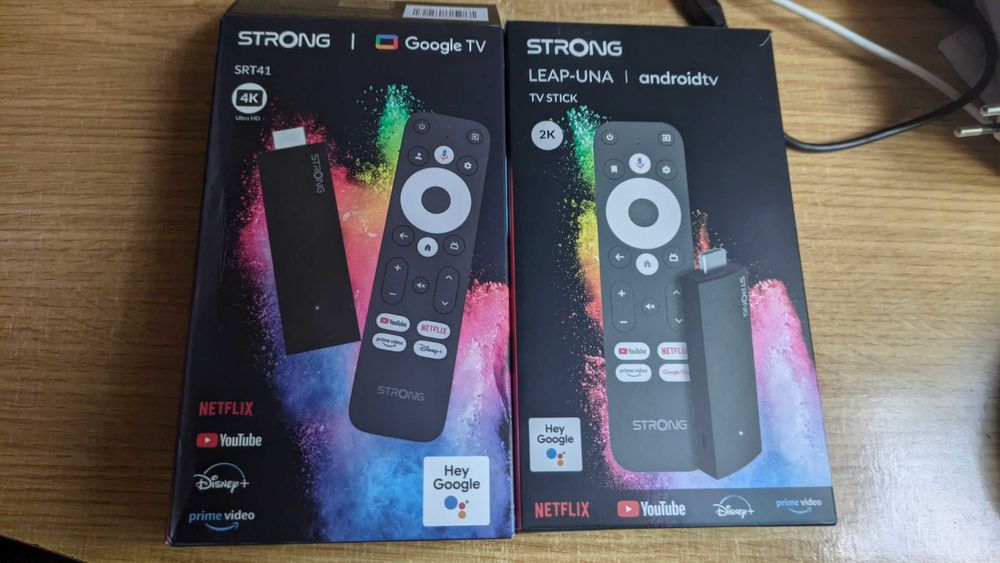 Android TV  Strong 4K Настроен за телевизия, филми и т.н