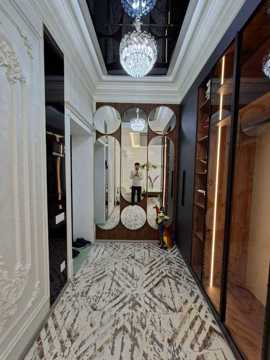 4х комнатная шикарная квартира 120кв/м на районе Аэропорта