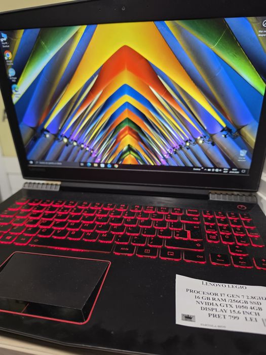 Amanet Royal: Lenovo Legion /Intel i7/16gb Ram/256gb Ssd/ Nvidia gtx1050