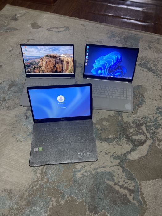 Acer Core i5, Hp 11 gen,Ryzen SSD 500