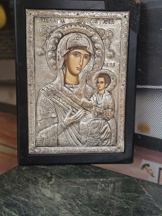 Старинни сребърни икони проба  950