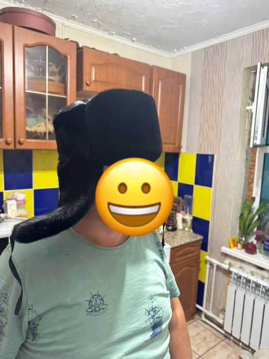 Шапка норка новая