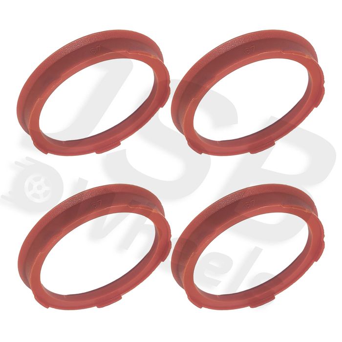 Set inele de centrare ghidaj jante noi 67-57.1 mm VW, Seat, Skoda,Audi