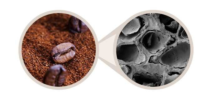 Котешка тоалетна от рециклирано КАФЕ Eco Paws неутрализира 99.5% мириз