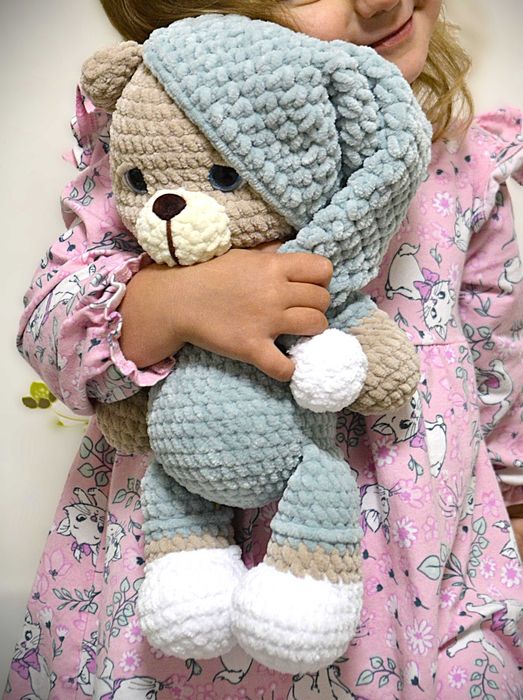 Плетени мечета Мече с пижама