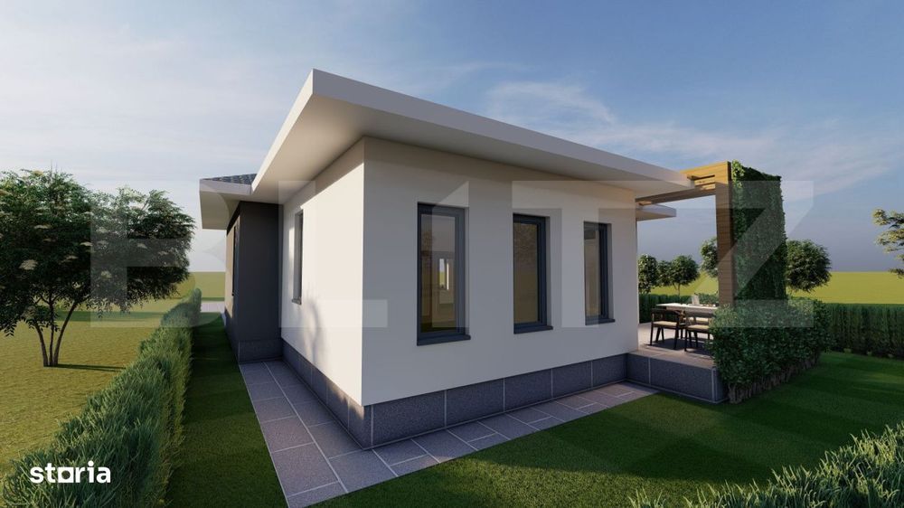 Casa parter, 300 mp teren, zona Damila