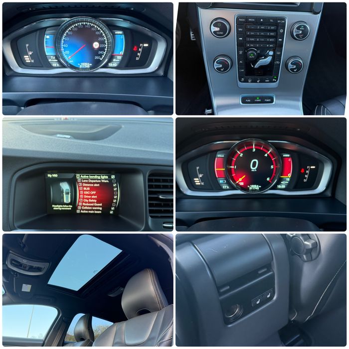 Volvo V60 Plug In Hibryd  5 Cilindrii Rosu  Trapa Webasto