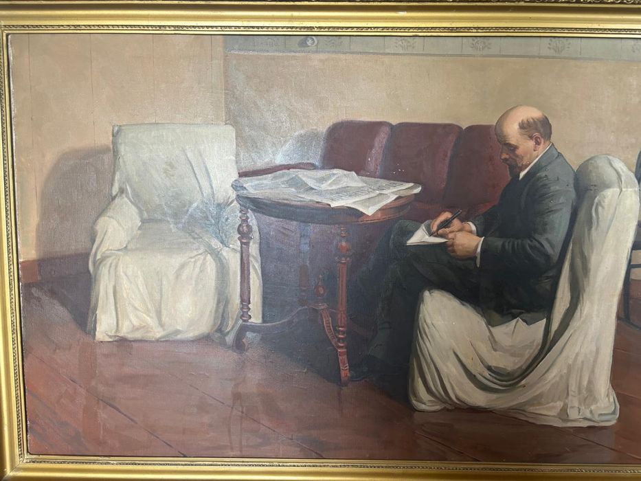 Картина "В.И. Ленин в Смольном"