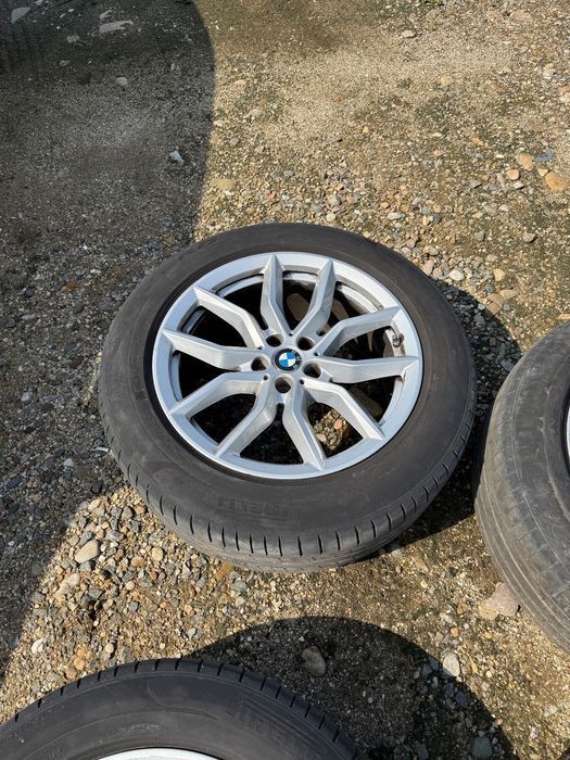 jante originale pe 19 bmw x5 g05 x6 g06 anvelope vara 265 50 r19
