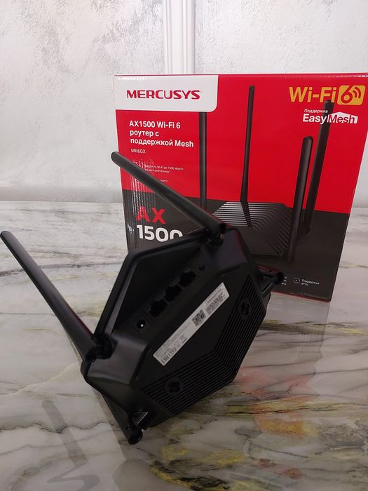 WiFi роутер 6чи авлод ишлаши ута тез  икта диапазонли 2.4 ва 5 GHZ