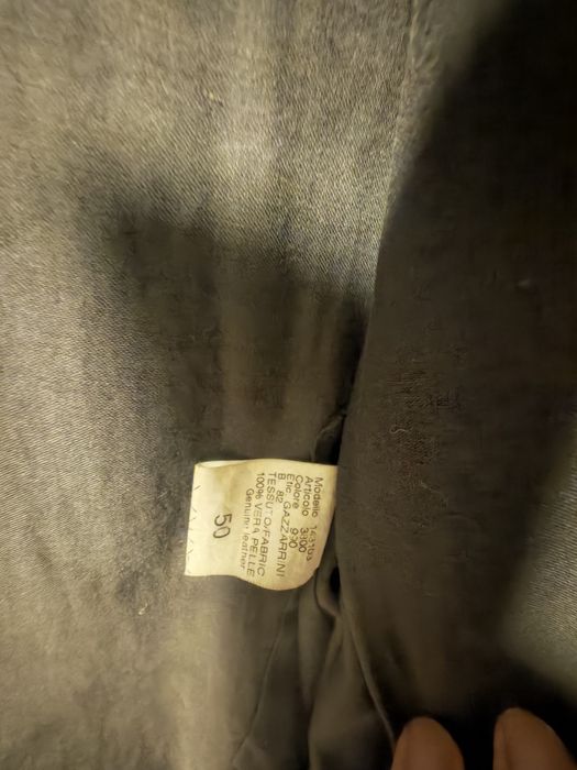 Geaca piele naturală Italia Gazzarrini măr. 50