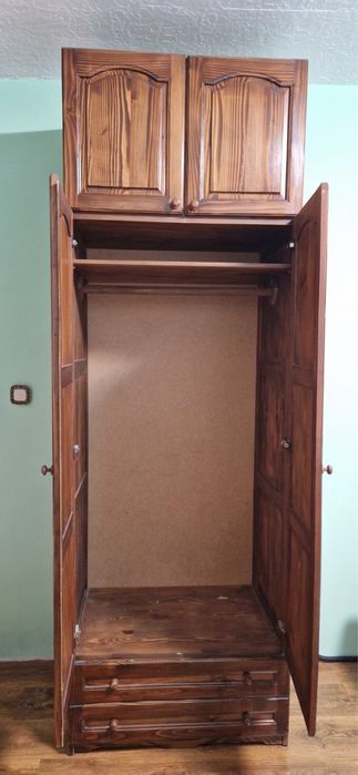 Гардероб с надстройка и шкаф