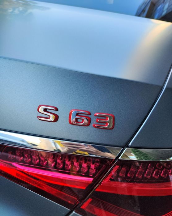 W223 емблеми S63 amg v8 biturbo e performance Mercedes лого надписи