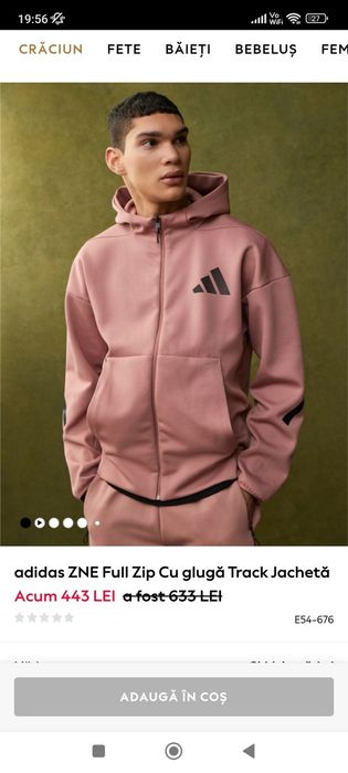 Hanorac ADIDAS original 100% nou marimea M si L colectia noua