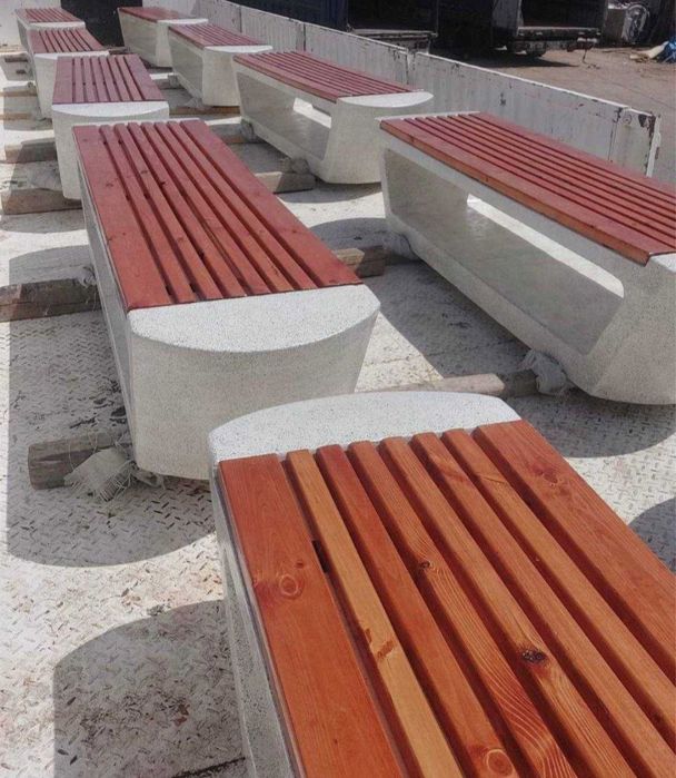 Скамейка хайтек мрамор skameka skameyka beton mramor urna урна