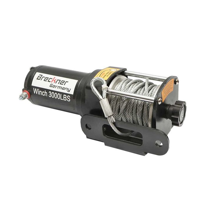 Troliu electric cu telecomanda 12V, 1,6T (3000lbs) lungime cablu 9.2m