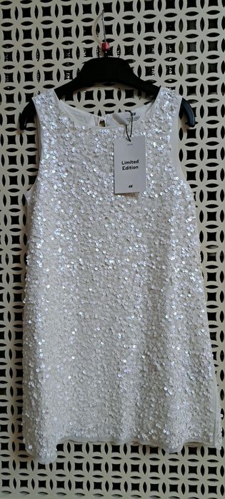 Rochie paiete HM, Limited edition, 4-5 ani, 110 cm