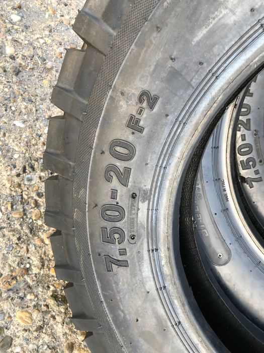Cauciucuri noi 7.50-20 BRECKNER GERMANY 10PLY anvelope U650 fata