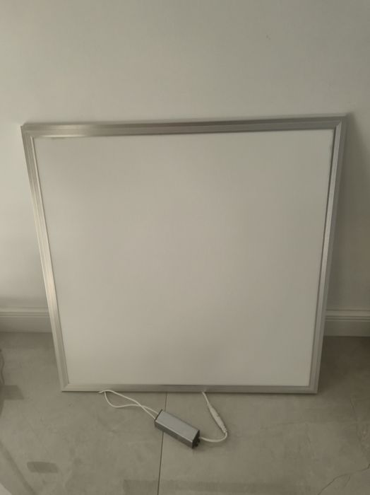 Panou LED incastrabil 50W 600x600mm 4500K alb rece rama argintie