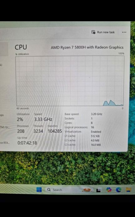 Laptop gaming Acer Nitro 5 RTX3080