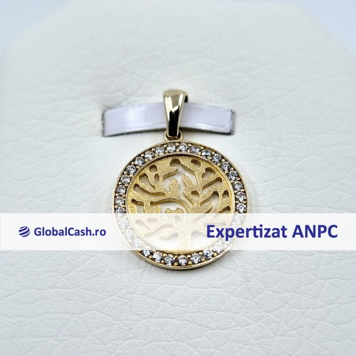 Pandantiv din aur de 14k, 1.34g | GlobalCash.ro #DR118763