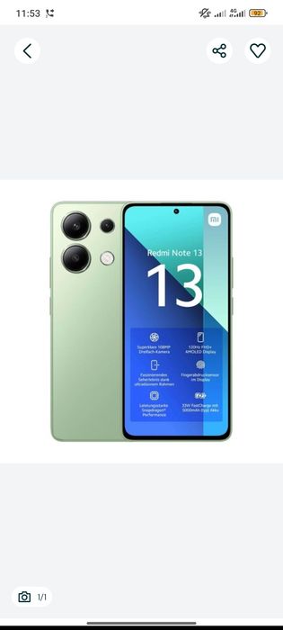 Redmi not 13 xolati ideal