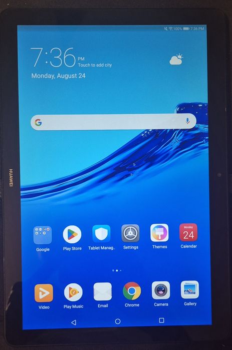 Huawei MediaPad T5 10.1” – 32 GB – Wi-Fi – 2 GB RAM + husă