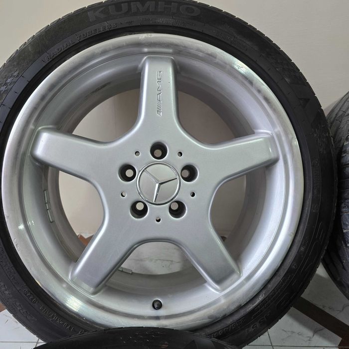 R18 5x112 saka diskalar balonlari bilan 235/45 - 4 dona (b/u)