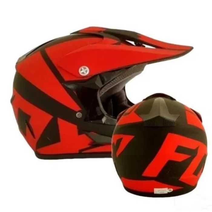 Кросова каска Automat, Размер S, М и L Червен