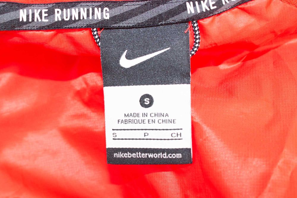 Nike oригинален мъжки елек Polyfill Running Vest червен за бягане S