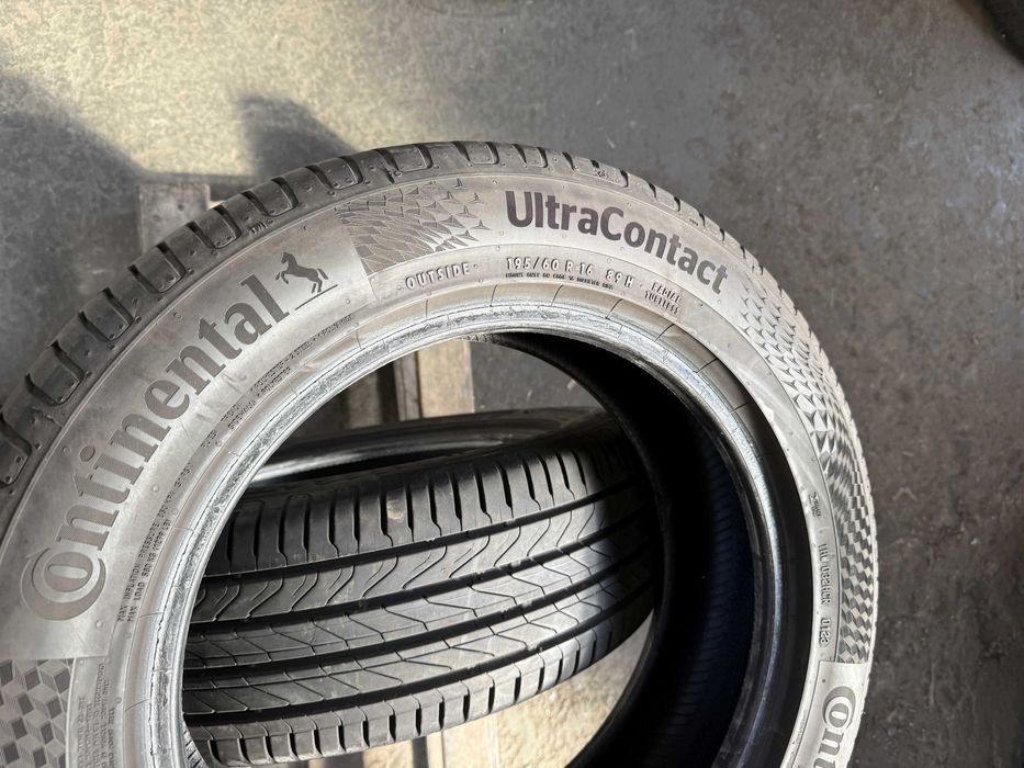 2x Anvelope Vara 195/60 R16 - Continental  Ultra Contact