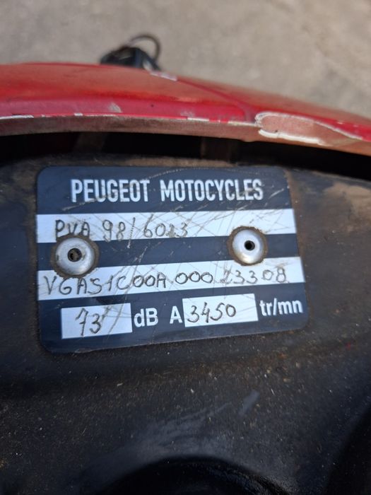 Scuter peugeot 100cc