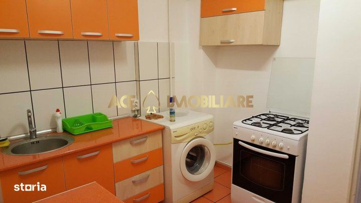 Garsoniera de inchiriat | Grivita | Mobilat  | Utilat
