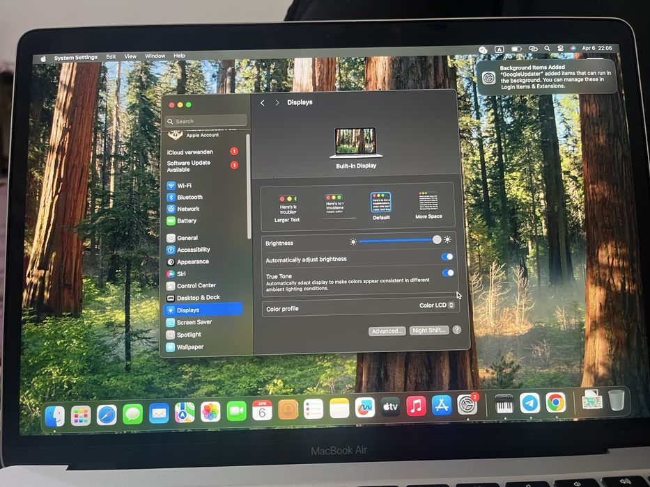 Macbook eir 512 167sitkl