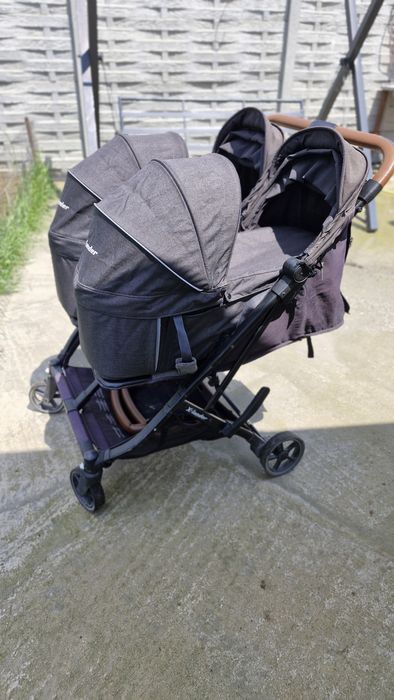 Carucior pentru gemeni 2in1