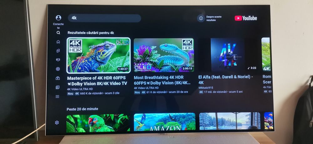 OLED 140 Cm SMART 4K UHD web os. LG. OLED55B7D.Am și Alte Mărimi Mărci