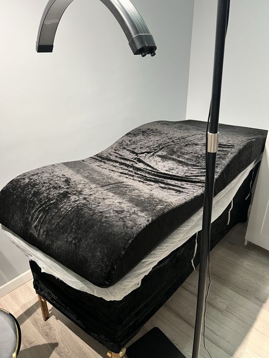 Saltea cu protectie pat catifea