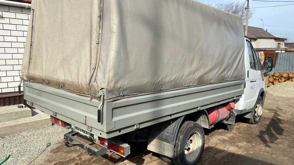 Газель бортовая тент