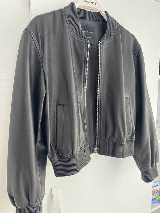 Дамско кожено яке Massimo Dutti размер М