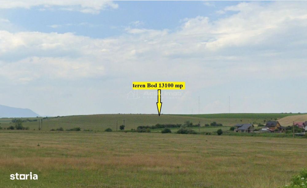 arabil zona Poiana Craitei, pe deal, panorama spre Lempes, 3 cai acces