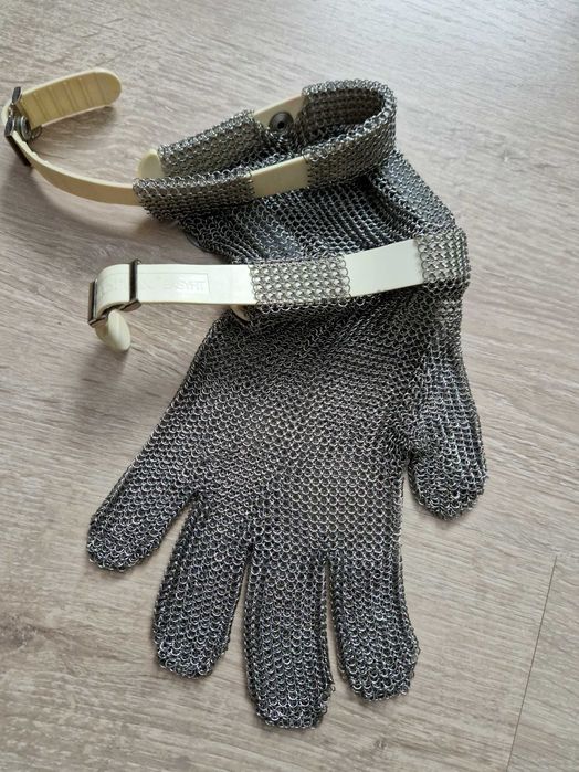 Mănuși de zale pentru tranșare/dezosare carne